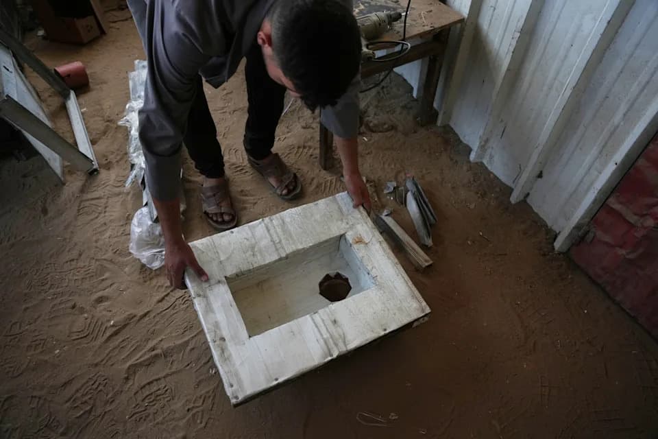 Gaza’s Tent Cities Face Severe Sanitation Crisis as Families Resort to Makeshift Latrines