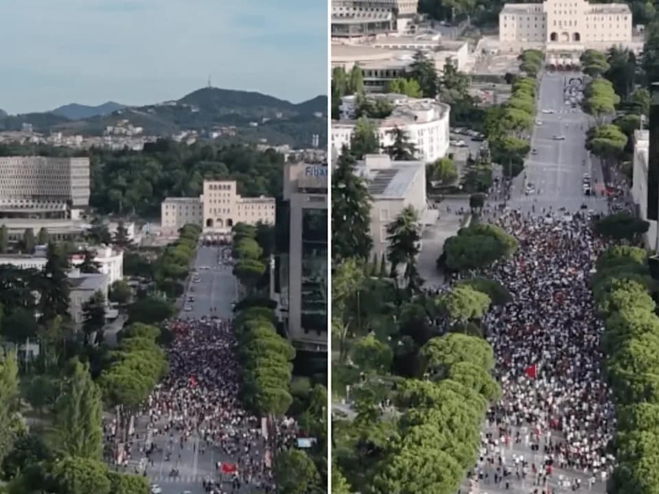 Albanian PM Calls Media 'Hysteria' Over Kushner-Backed Resort, Shares Protest Footage