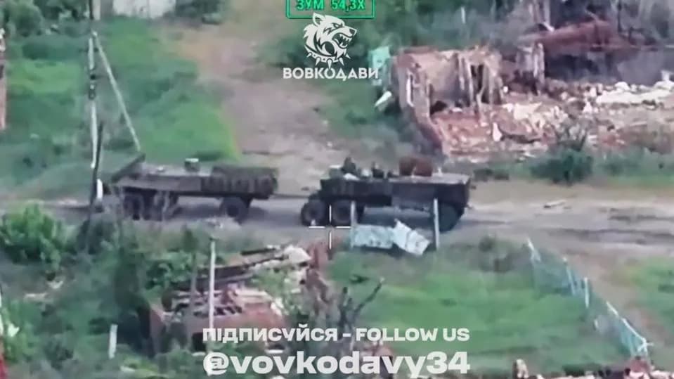 ‘Frankenstein’ Pontoon: Ukrainian Drones Destroy Improvised Russian River-Crossing at Vovchansk