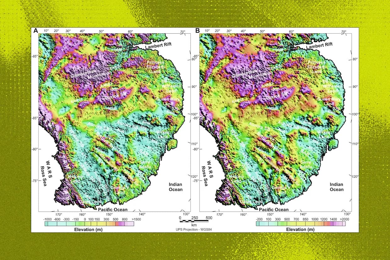Scientists Reveal Giant Subglacial Province Two Miles Beneath East Antarctica