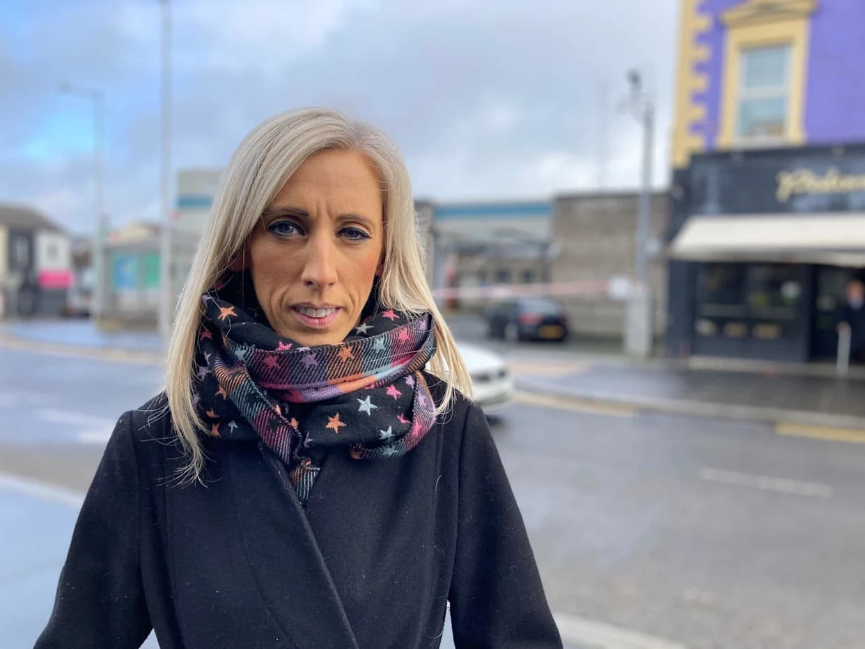 Carla Lockhart Defends Standing Near Masked Men At Scarva Counter-Protest — Says She Was Working To Prevent Violence