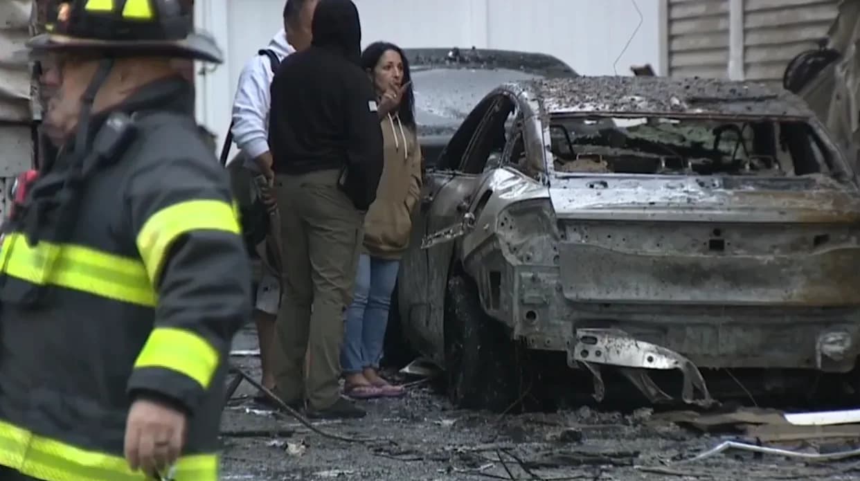 EV Battery Blaze Devastates Winthrop Neighborhood — Two Homes Destroyed, Four Families Displaced