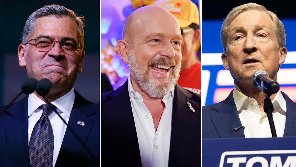 Steyer Narrows Gap in California Governor Primary — Gains in L.A. Not Enough to Overtake Steve Hilton