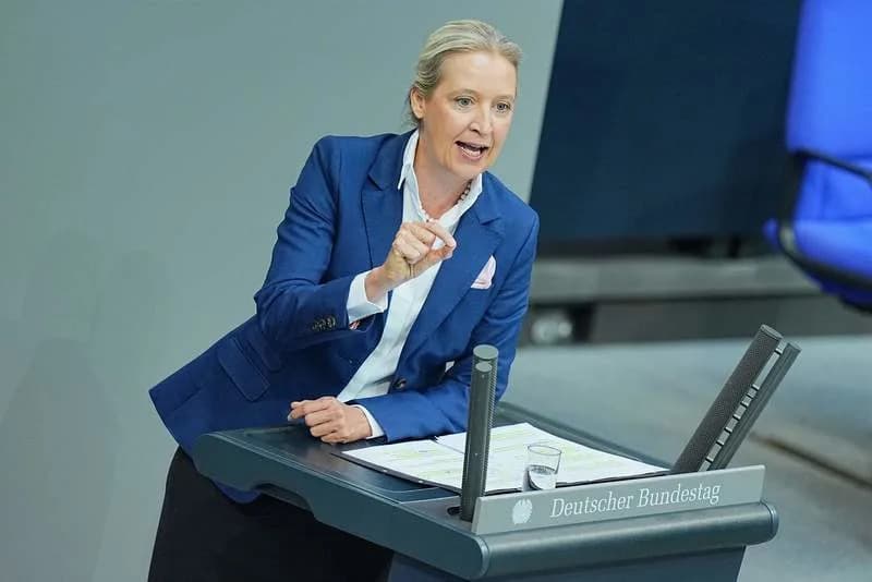 AfD Leader Alice Weidel Delivers Fiery Bundestag Rebuke of Chancellor Merz — Opposes Ukraine’s EU/NATO Bid