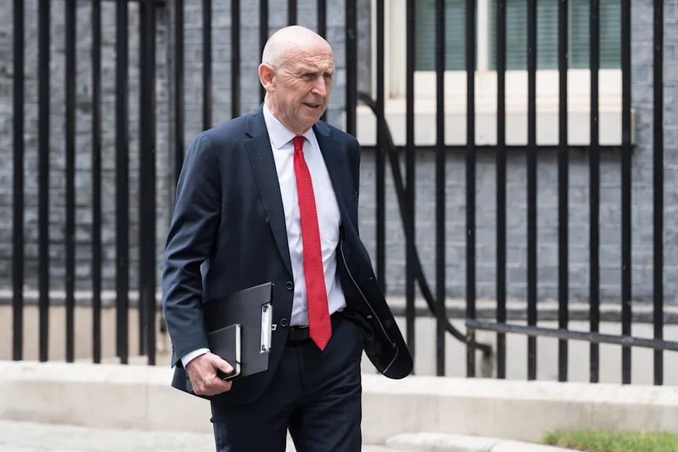 U.K. Defence Secretary John Healey Resigns, Warns Funding Plan 'Falls Well Short'