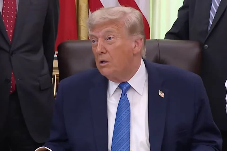 Trump Says His 80th-Birthday Wish Is 'Peace for the World' As U.S. Launches Strikes on Iran