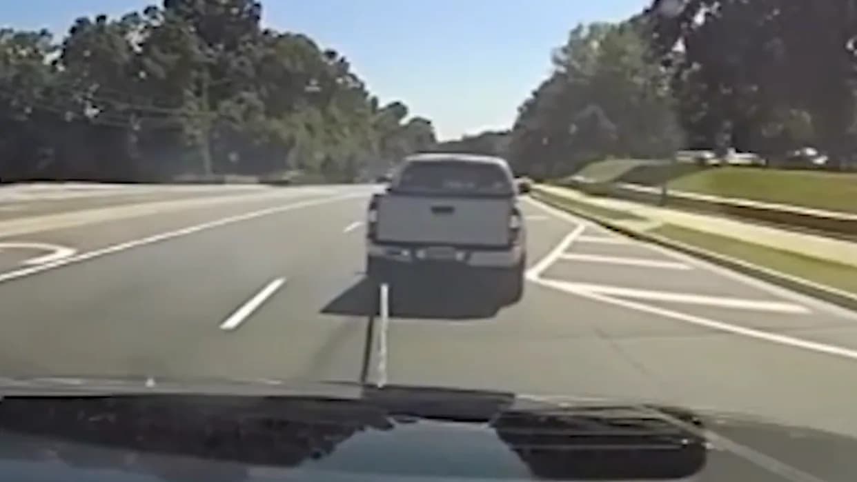 Atlanta Police Use Tire-Snaring 'Grappler' to Halt Suspect Accused of Smashing Surveillance Cameras