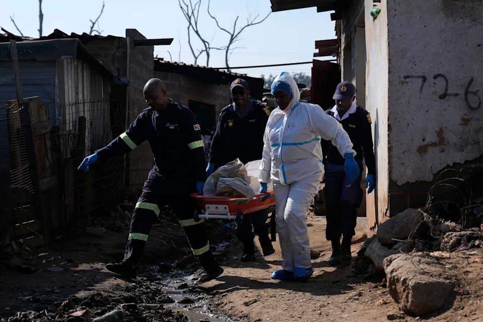 Mass Shooting in Johannesburg Settlement Highlights Organized Crime, Police Failures