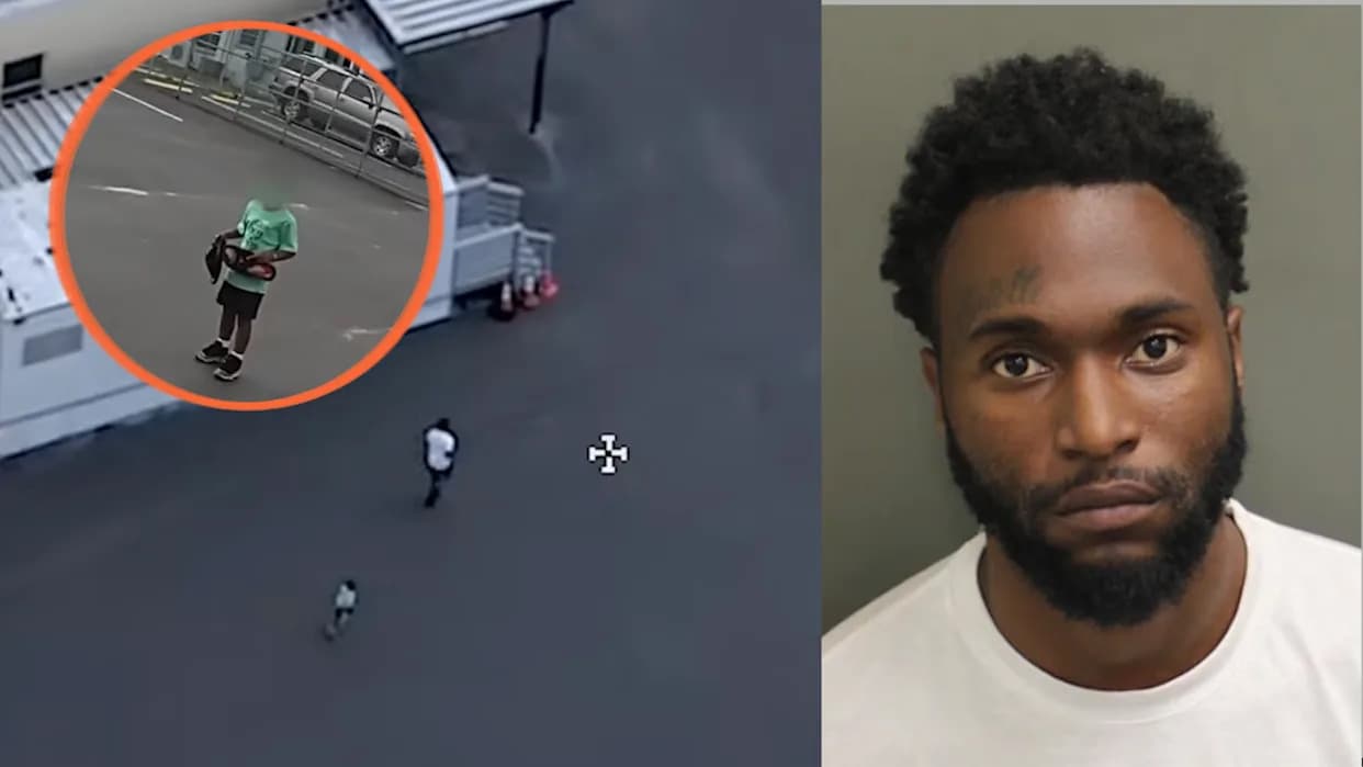 Heartbreaking Footage: 4-Year-Old Left Behind During Florida Police Chase Clutches Man’s Shoe