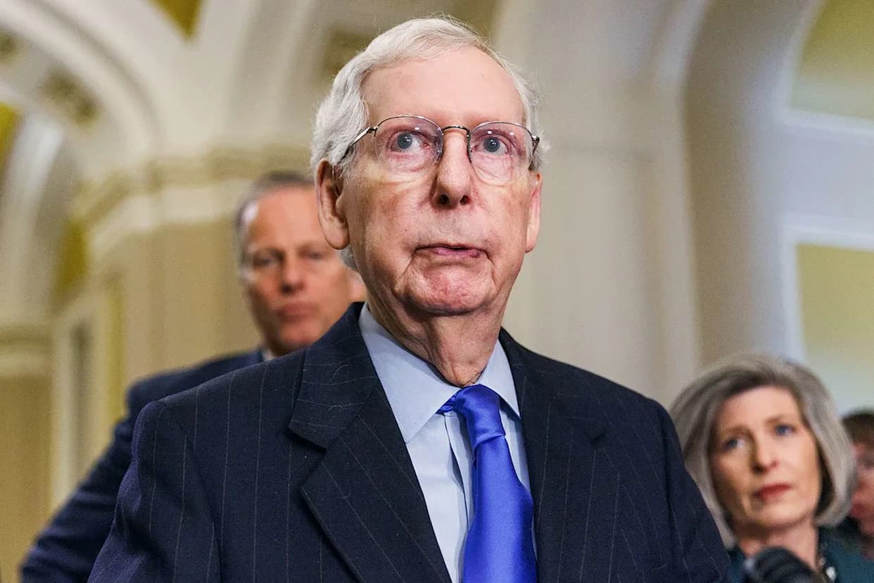 Sen. Mitch McConnell, 84, Hospitalized Again on June 14 — Office Says He's "Receiving Excellent Care"