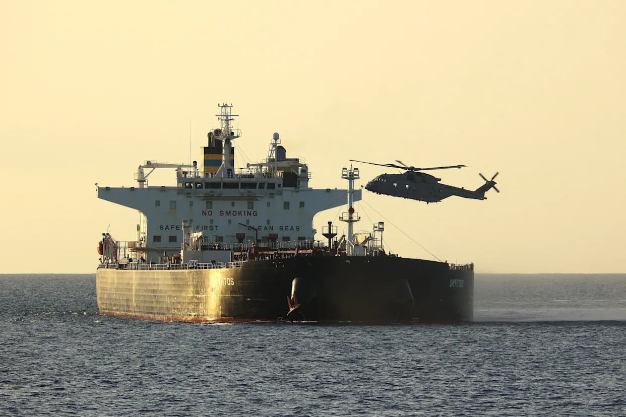 UK Seizes Russia-Linked Tanker Smyrtos in English Channel — A Blow to the ‘Shadow Fleet’