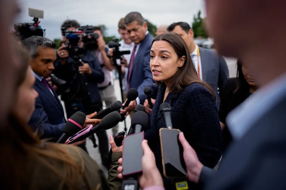 Poll: AOC Leads JD Vance 48.4%–39.6% in Hypothetical 2028 Matchup; Harris Tops Democratic Field