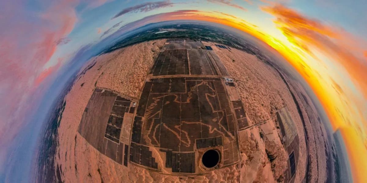 China’s 250‑Mile “Great Solar Wall”: A Guinness‑Record Horse And A 100 GW Desert Corridor