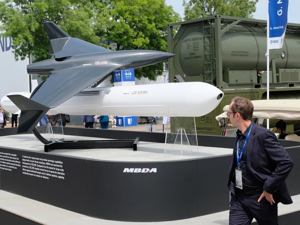 MBDA Unveils Truck‑Deployable Land Version Of Naval Cruise Missile, Plans Upgraded Long‑Range Variant By 2030