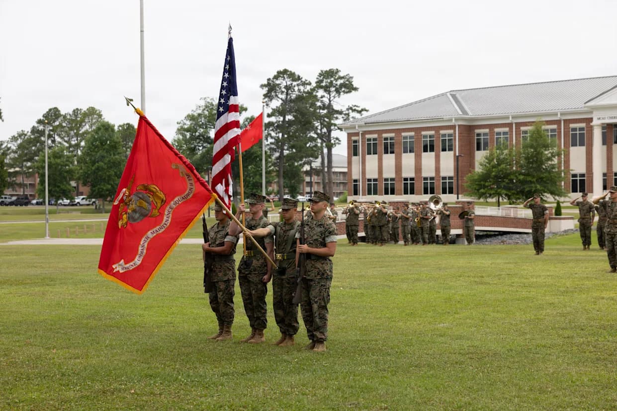 Marine Corps Activates First Unmanned Maintenance Squadron — MUMS‑14 Stands Up at Cherry Point
