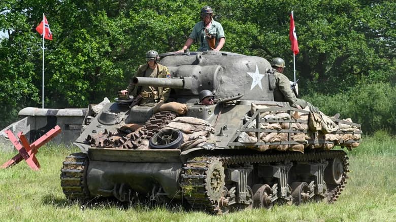 ‘That Tank Was My Life’: 100-Year-Old Marine Reunites With 'Lucky,' The M4 Sherman He Drove At Iwo Jima