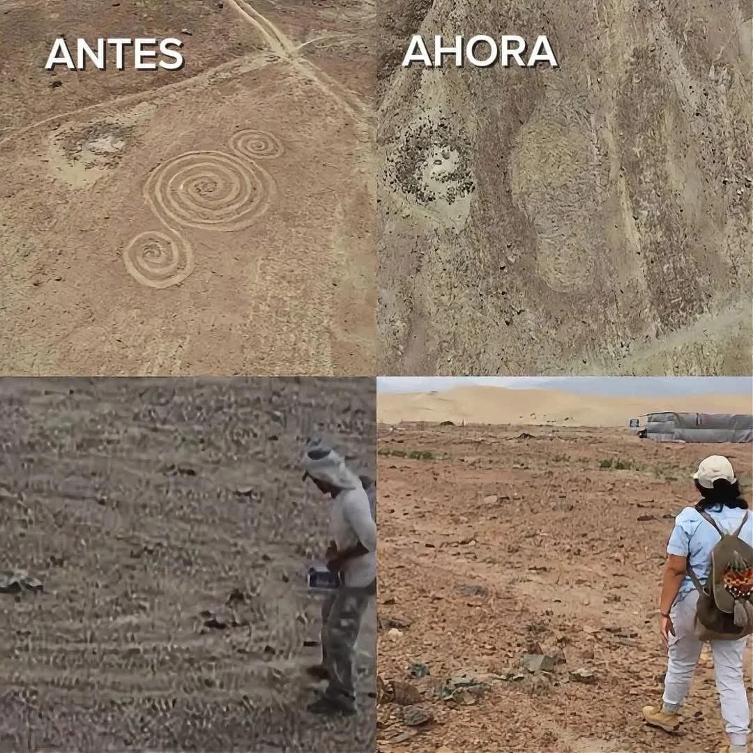 Irreplaceable Loss: 1,000‑Year‑Old 'Triple Spiral' Geoglyph Deliberately Destroyed in Peru