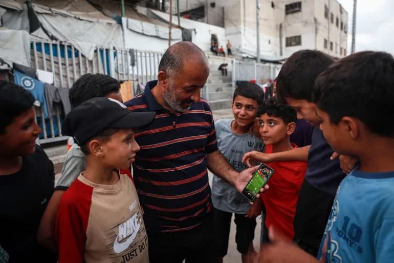 Football Offers a Brief Escape in Gaza as World Cup Spirit Is Dimmed