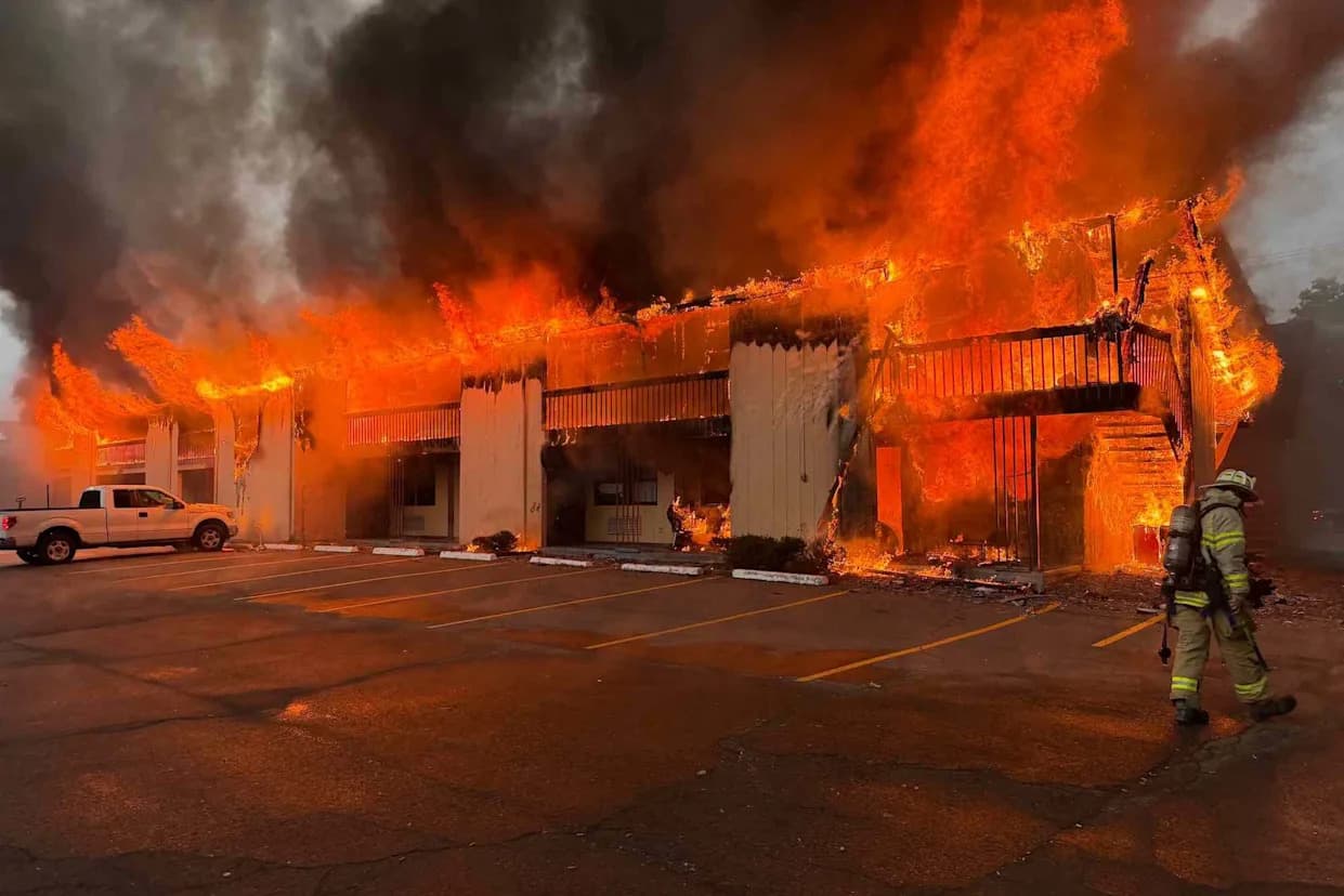 Man Arrested After Deadly Knights Inn Fire In Endwell Kills Six, Displaces Several