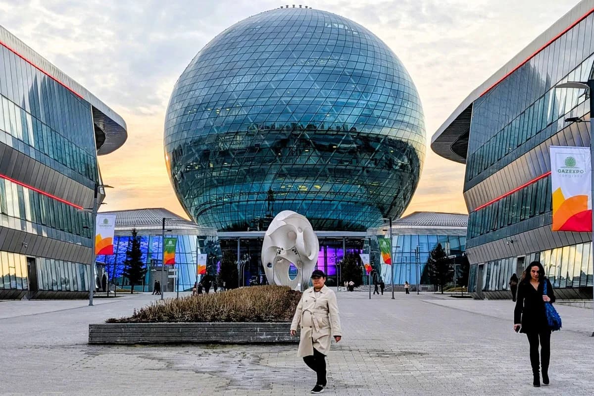 How a Giant 'Disco Ball' and a $2bn Hub Could Make Kazakhstan an Unexpected AI Power