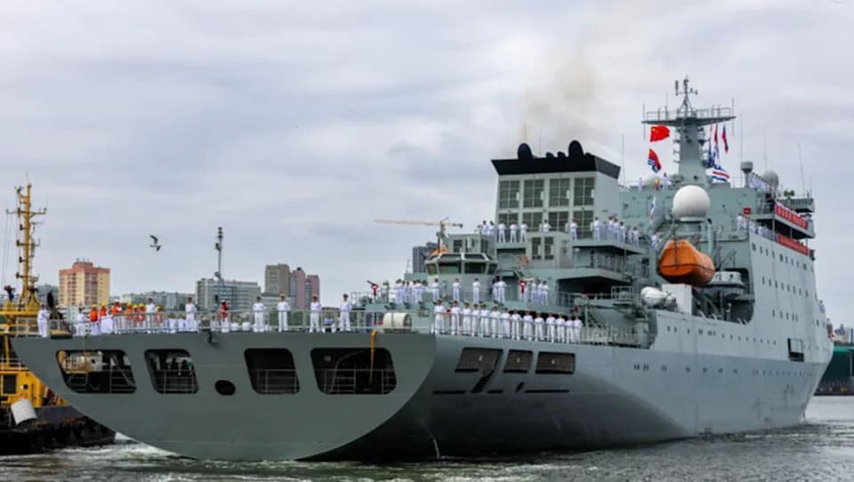 Chinese Naval Flotilla Visits Vladivostok as China–Russia Military Ties Deepen