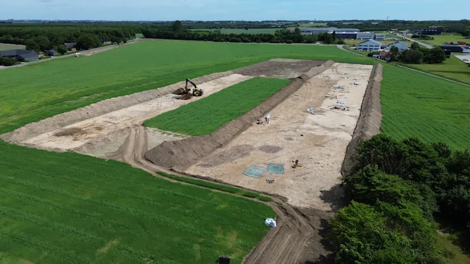 Massive Viking-Age Textile Complex Unearthed Near Aarhus, Denmark