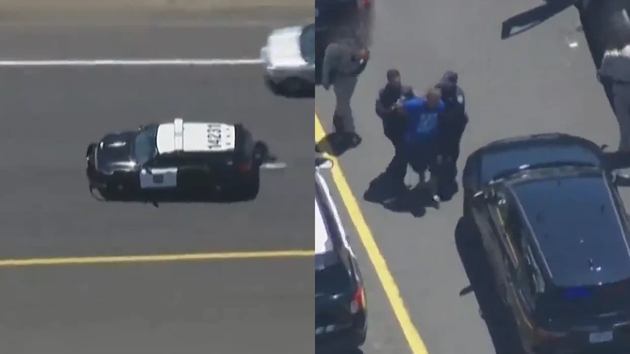 Barefoot Suspect Steals Sacramento Cruiser, Leads 40‑Mile High‑Speed Chase