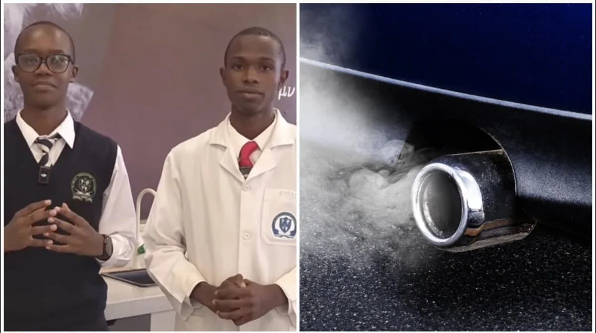 Kenyan Teens’ Award-Winning HewaSafi Filter Cuts Vehicle Pollution Using Corn Cobs, Algae and Recycled Waste
