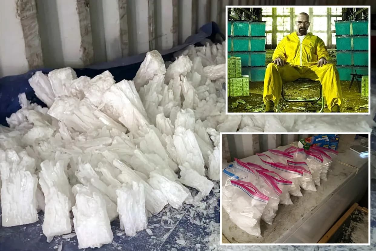 Illegal-Dumping Call Uncovers 'Breaking Bad'-Style Meth Lab; 800 Pounds Seized in Palmdale