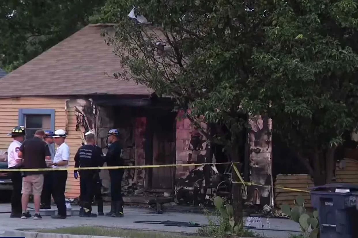 Heroic Fort Worth Man Rushes Into Burning Home, Rescues Two Girls; One Child Dies