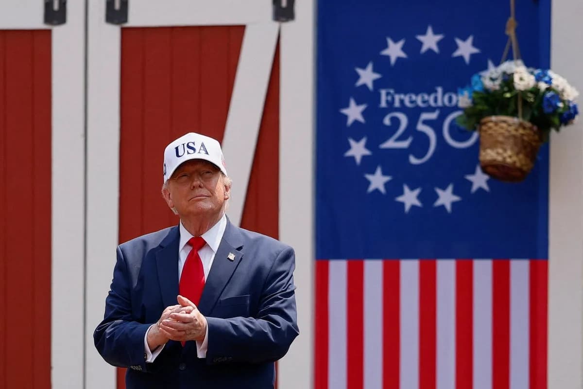 Trump's Risqué 'Threesome' Quip at Roosevelt Library Draws Gasps During Rambling Speech
