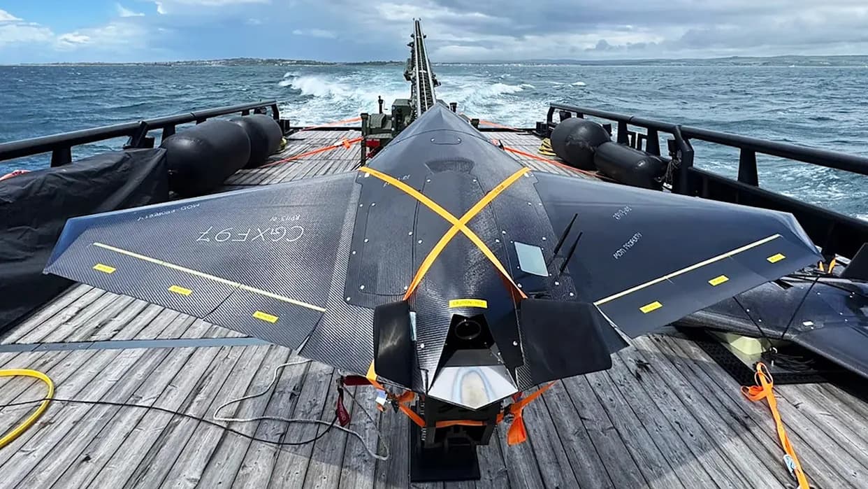 Royal Navy Launches Combat-Proven 'Nyan' One‑Way Drone At Sea — Milestone For Hybrid Fleet