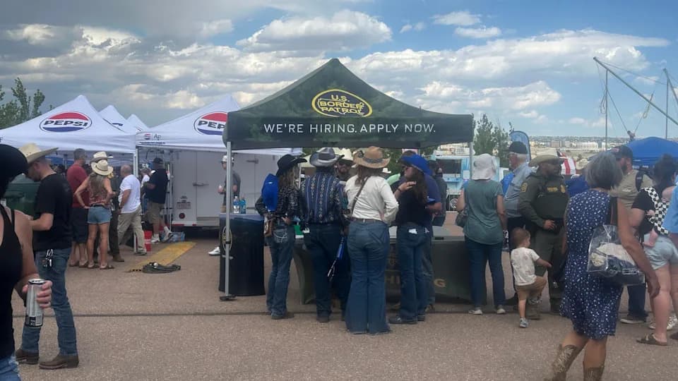 Space Cowboys Rodeo Turns Into Recruitment Rally: Space Force and Border Patrol Court New Recruits at Air Force Academy