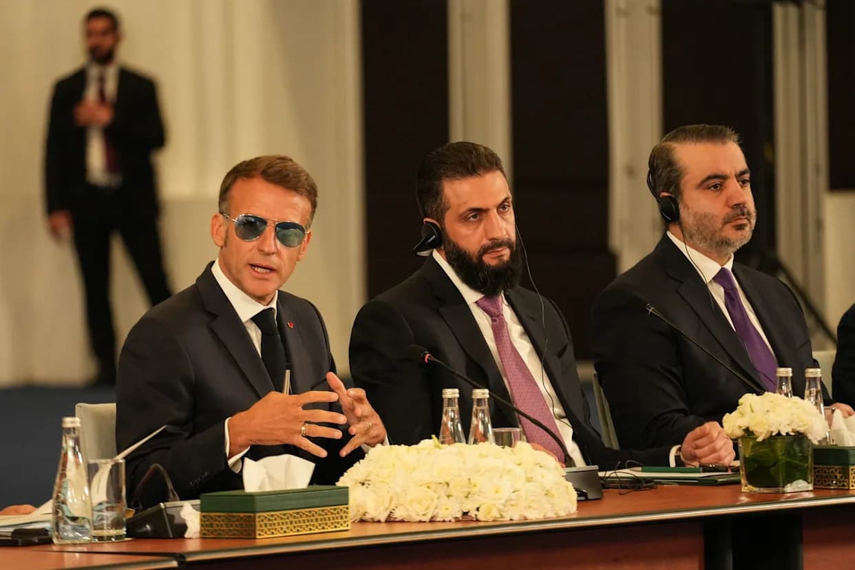 Macron Announces Return Of Over €50M Seized From Assad-Era Figure During Landmark Damascus Visit