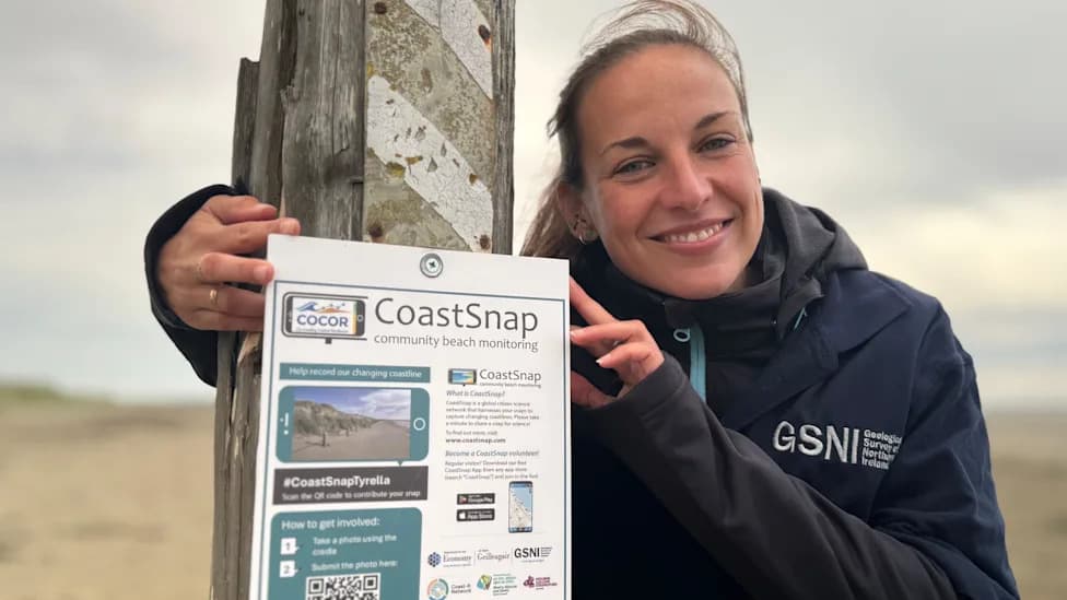 Turn a Beach Snap Into Science: CoastSnap Comes to Tyrella Beach