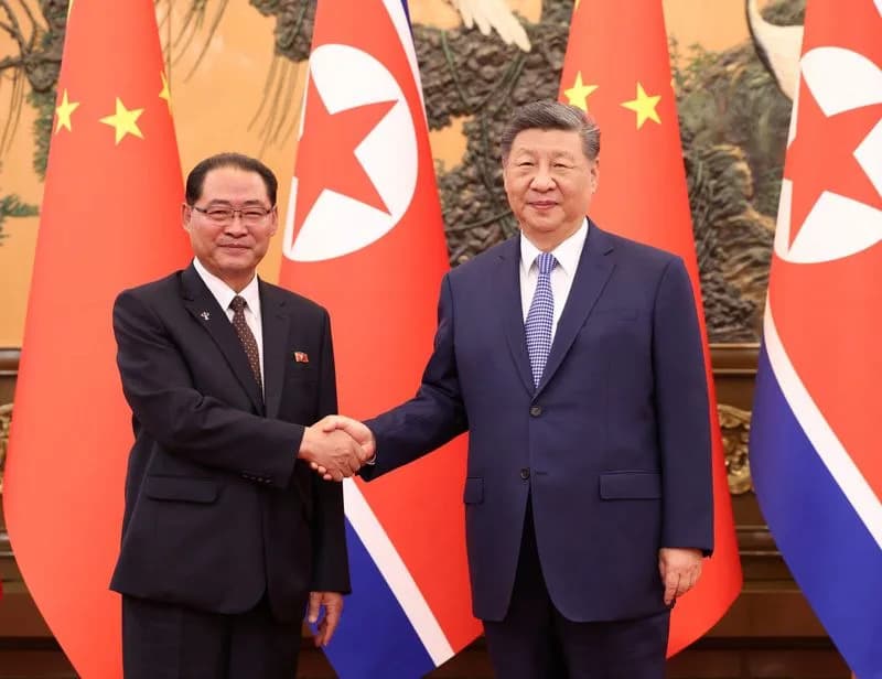 Xi Reaffirms Unwavering Support for North Korea as Bilateral Ties Reach a "New Strategic Level"