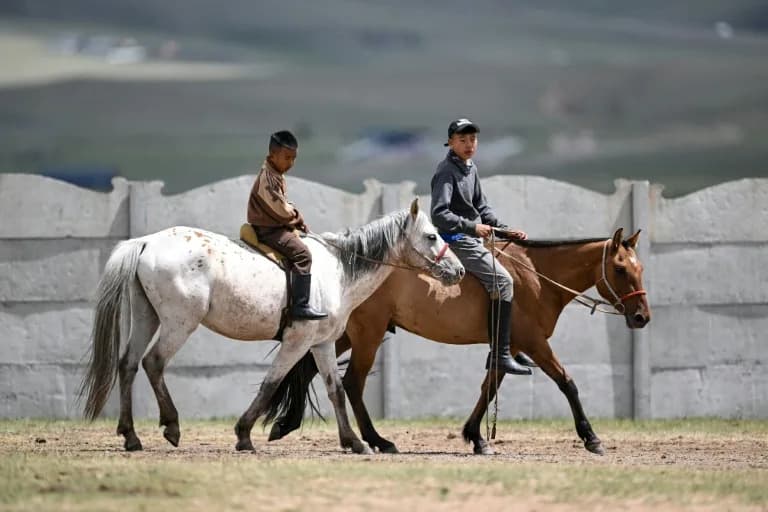 Mongolia's Child Jockeys Gear Up for Naadam Amid Rising Safety Concerns