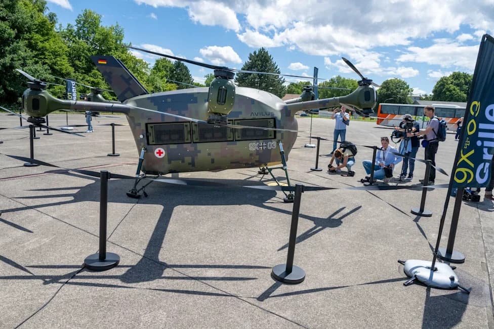 Bundeswehr Trials ‘Grille’ Medical Evacuation Drones in Combat-Rescue Test