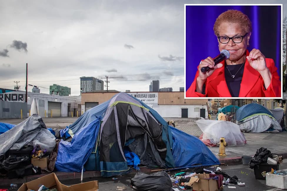 ‘Meth as Protection?’ Mayor Bass’s Comment Fuels Outrage and Renewed Scrutiny of LA’s Homelessness Strategy