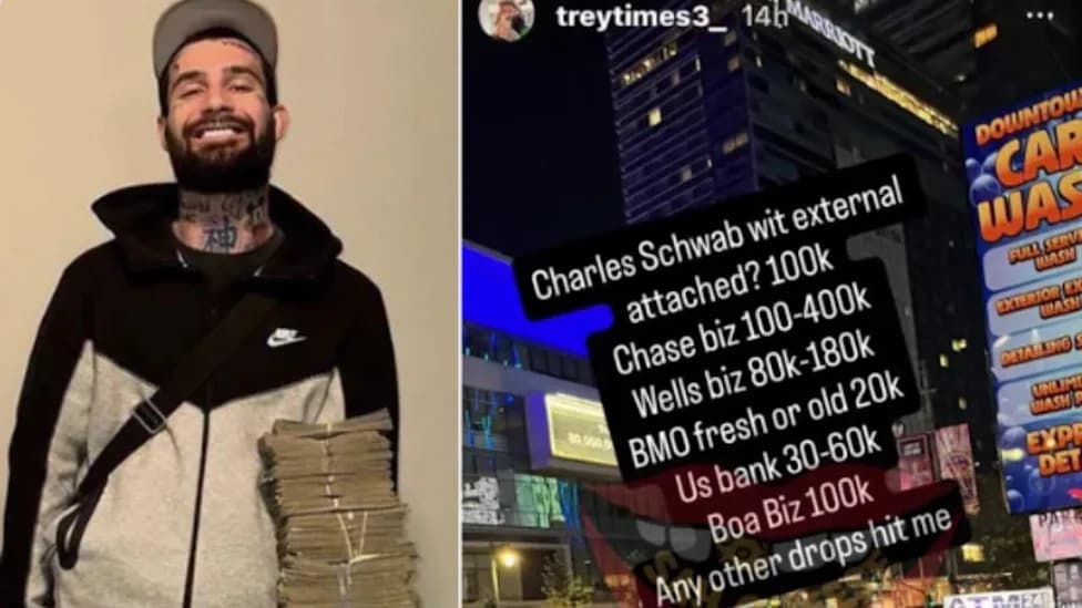 Instagram Cash Posts Led to $2.8M Check-Fraud Ring — Gang Member Sentenced to 9 Years