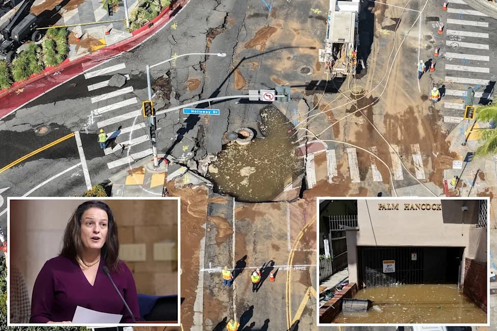 Century-Old Water Mains Fail Across Los Angeles — Councilmember Blames Decades of Neglect