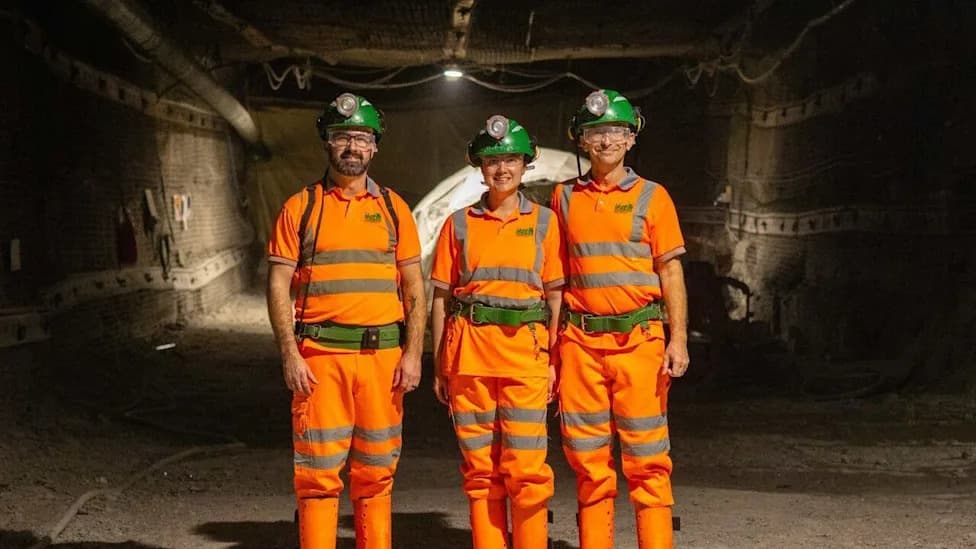 Inside the World's Deepest Vertical Farm: Growing Pak Choi 1.1 km Underground