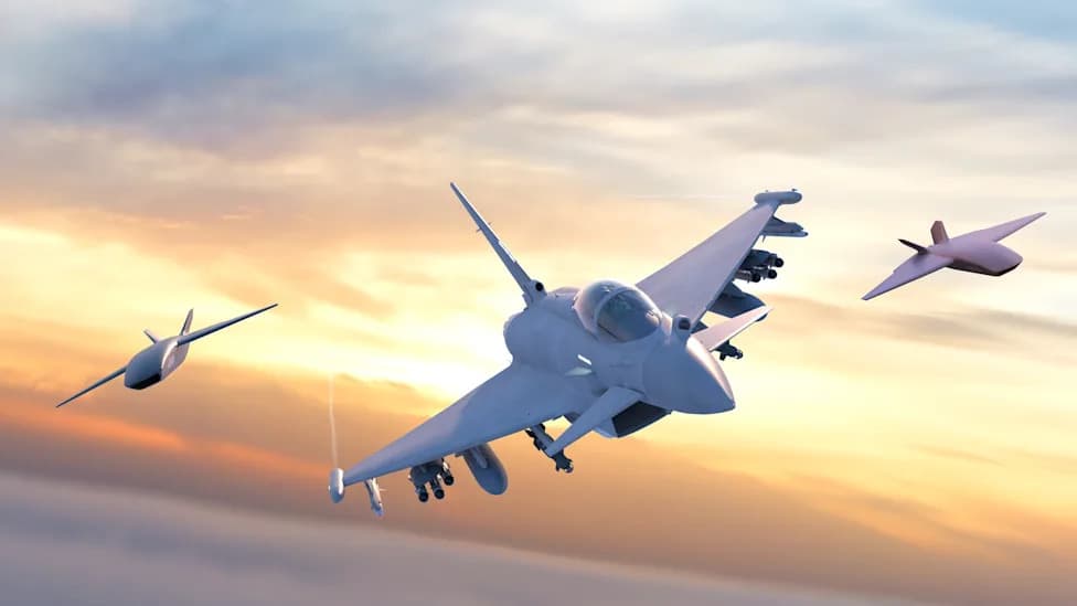 BAE Tests Typhoon-Controlled Combat Drones Armed With Meteor Missiles