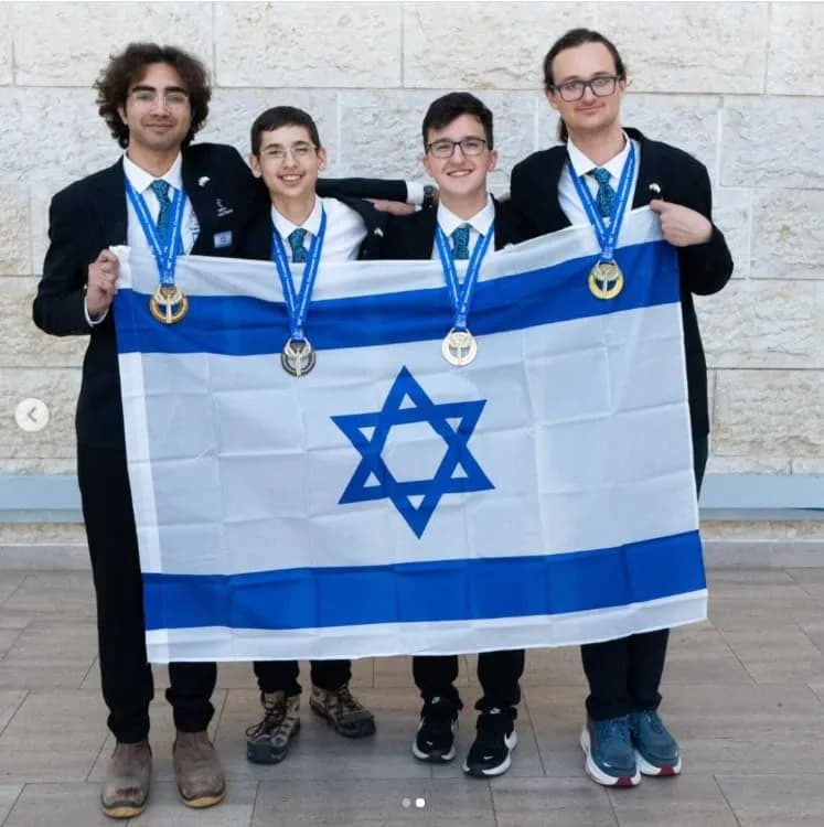 Israel Wins 13 Medals — Including Five Golds — At 2026 International Science Olympiads