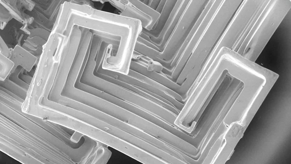 Astronaut Shares Stunning Photo of 'Hopper' Potassium Chloride Crystal Growing on the ISS