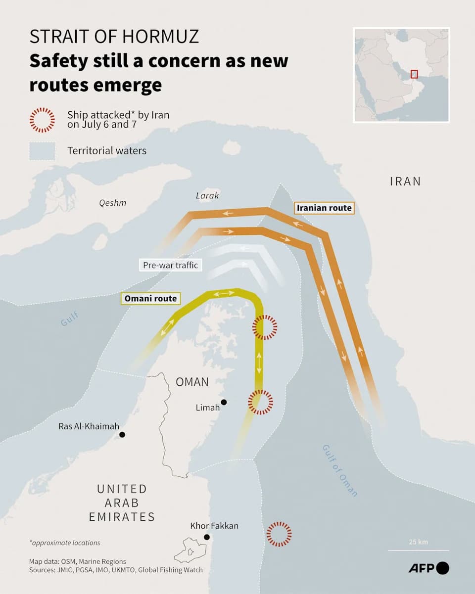Commercial Shipping Evades Strait of Hormuz Amid Surge of Attacks