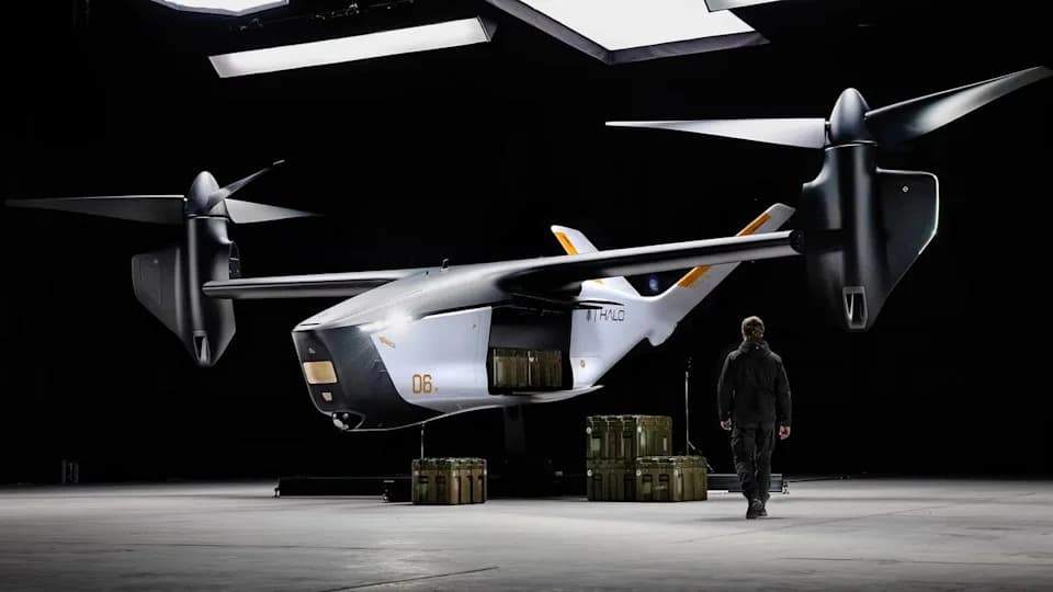 Anduril Reveals 'Thunder' — An Autonomous Attack Tiltrotor That Could Reshape Attack Aviation