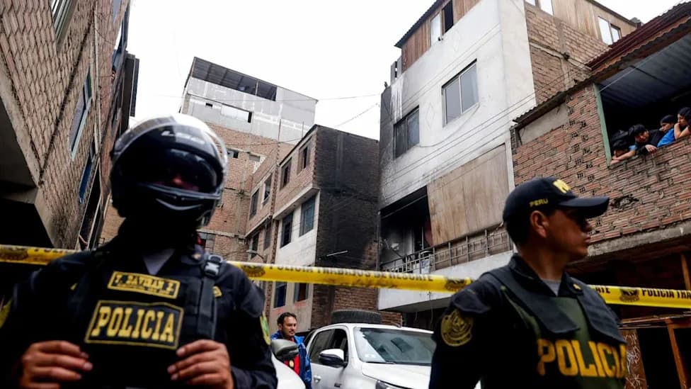 Suspected Arson in Lima Kills 10 Family Members, Including Five Children