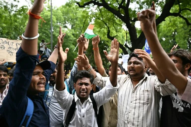 Gen Z Protests Rock New Delhi After Massive Exam Paper Leaks — Students Demand Accountability