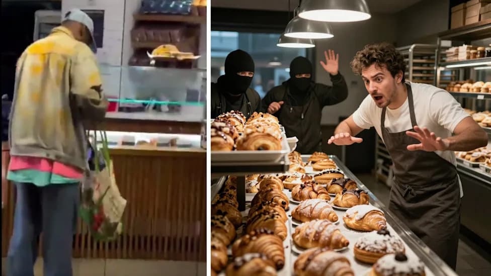 New York Bakery’s Viral Surveillance Video Shows Alleged Repeat Thefts, Prompting Debate Over Safety and Display Practices